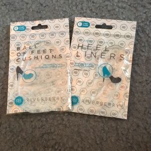 Heel liner and ball of feet cushion